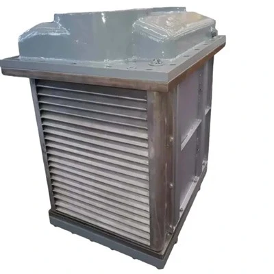 Intercooler con nucleo in guscio marino con alette in rame