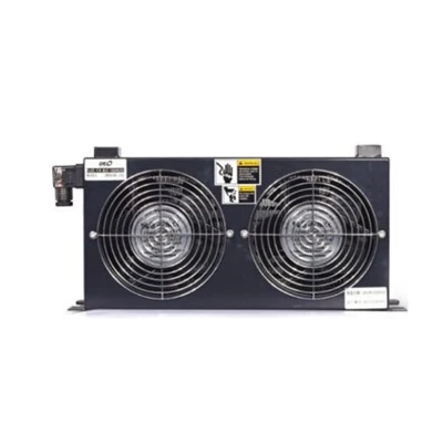 Mini raffreddatore d'aria idraulico OEM da 60 litri-Piastra del radiatore dell'olio raffreddato-Scambiatore di calore ad alette con ventola elettrica 12/24 V 220/380 V