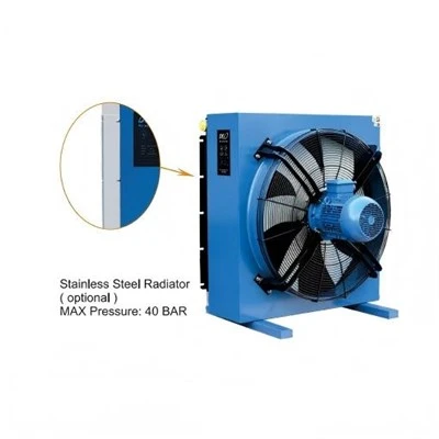 Raffreddatori d'aria per olio idraulico con ventola Ac220v Dc24v Scambiatore di calore con ventola Radiatore dell'olio idraulico Compressore d'aria Radiatore dell'olio